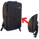 Rucsac pentru laptop textil impermeabil, 46x30x10 cm